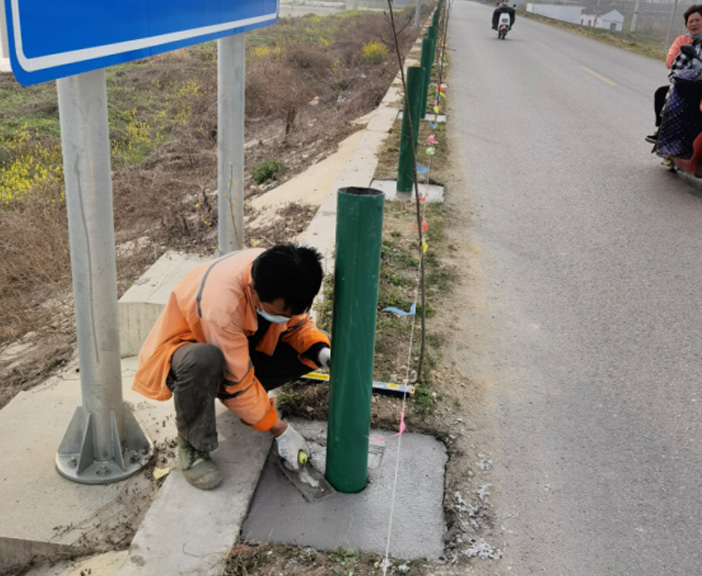李典鎮江堤路太平洋大道至邊灘路段路燈及安防工程